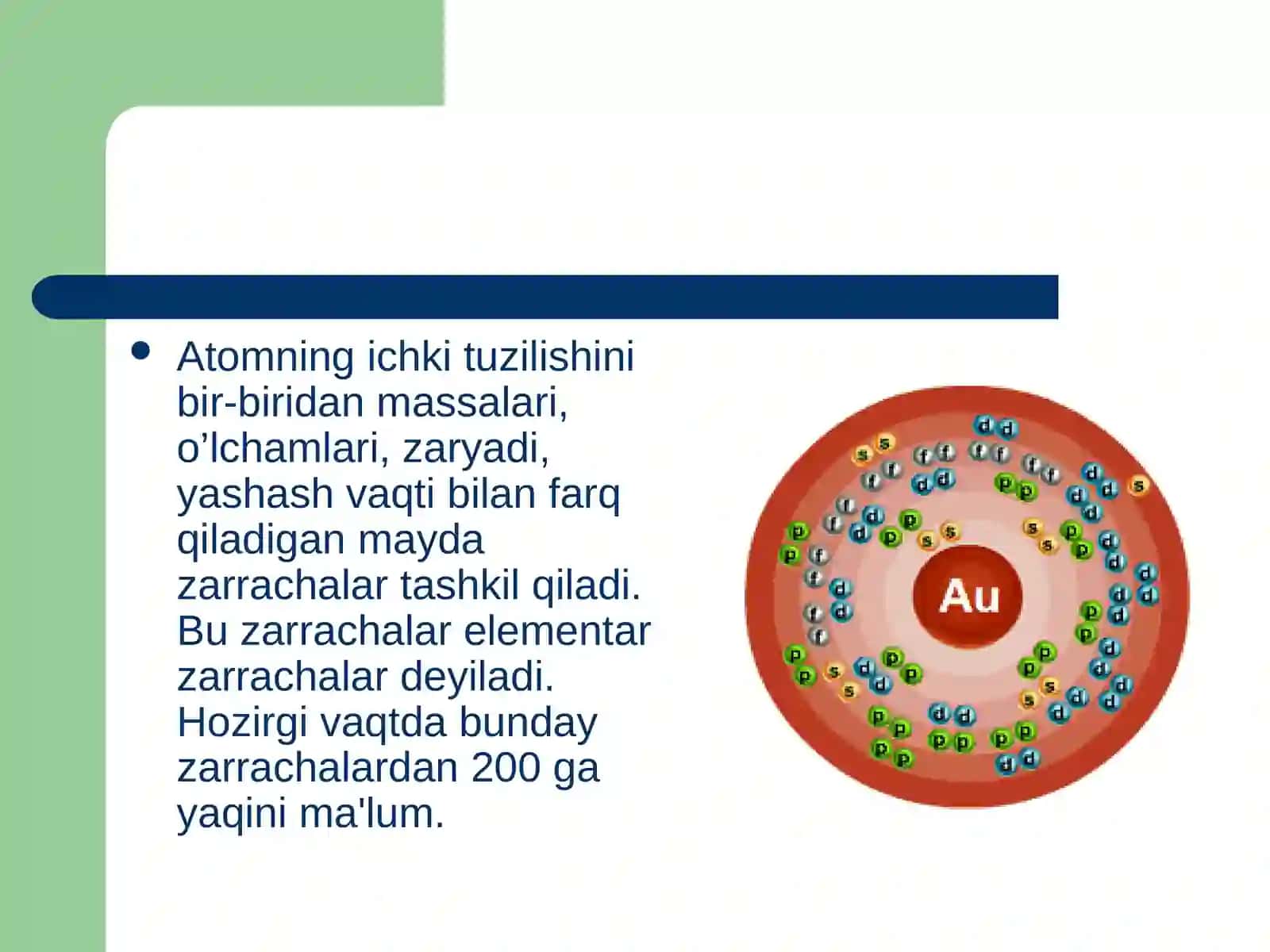 Atom tuzilishi 4