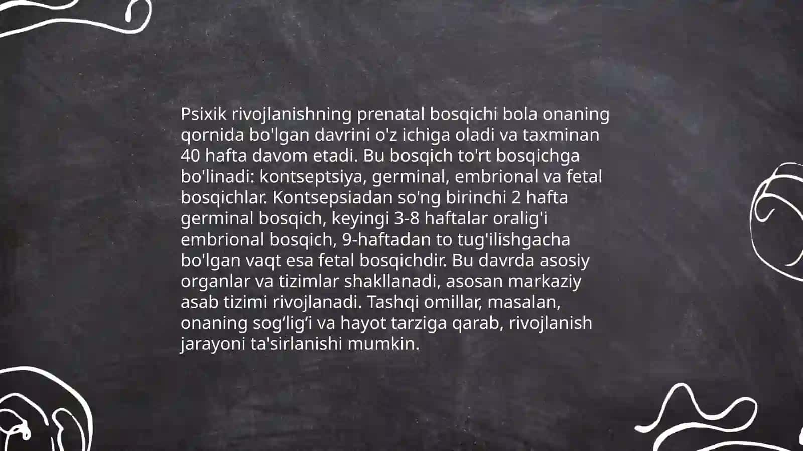 Ontogenezninig ilk bosqichlarida psixik rivojlanish xususiyatlari 4