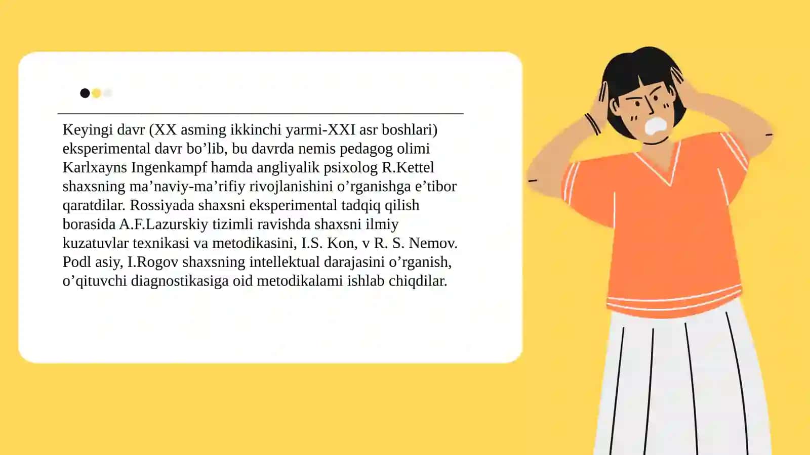 Tarbiya Diagnostikasi Fanining Rivojlanish Bosqichlari 4