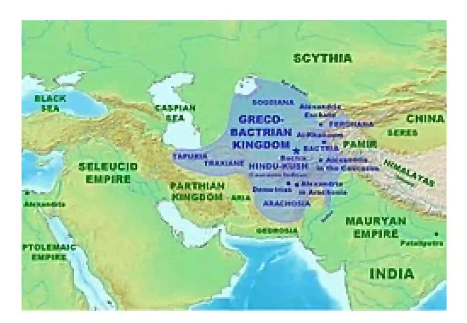 Oʻrta Osiyodagi Yunon Baqtriya davridagi tarixiy geografiyasi 4