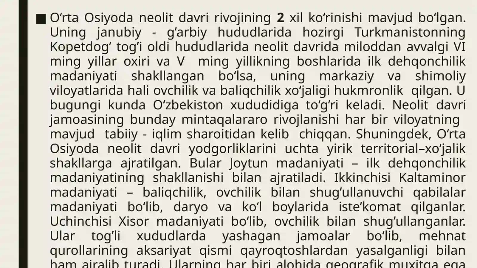 Neolit davri yodgorliklari 4