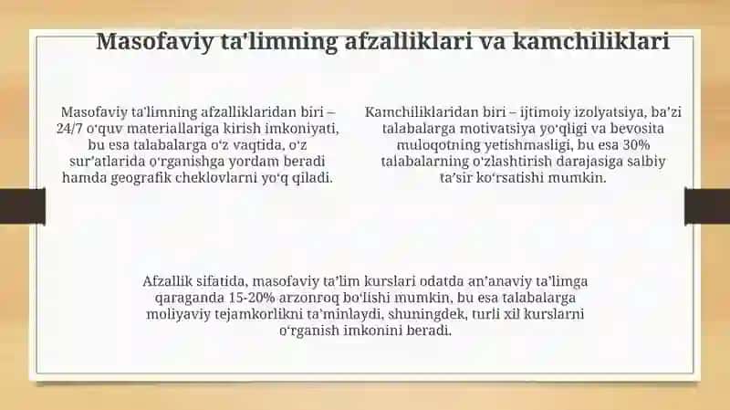 Masofaviy ta'lim 4
