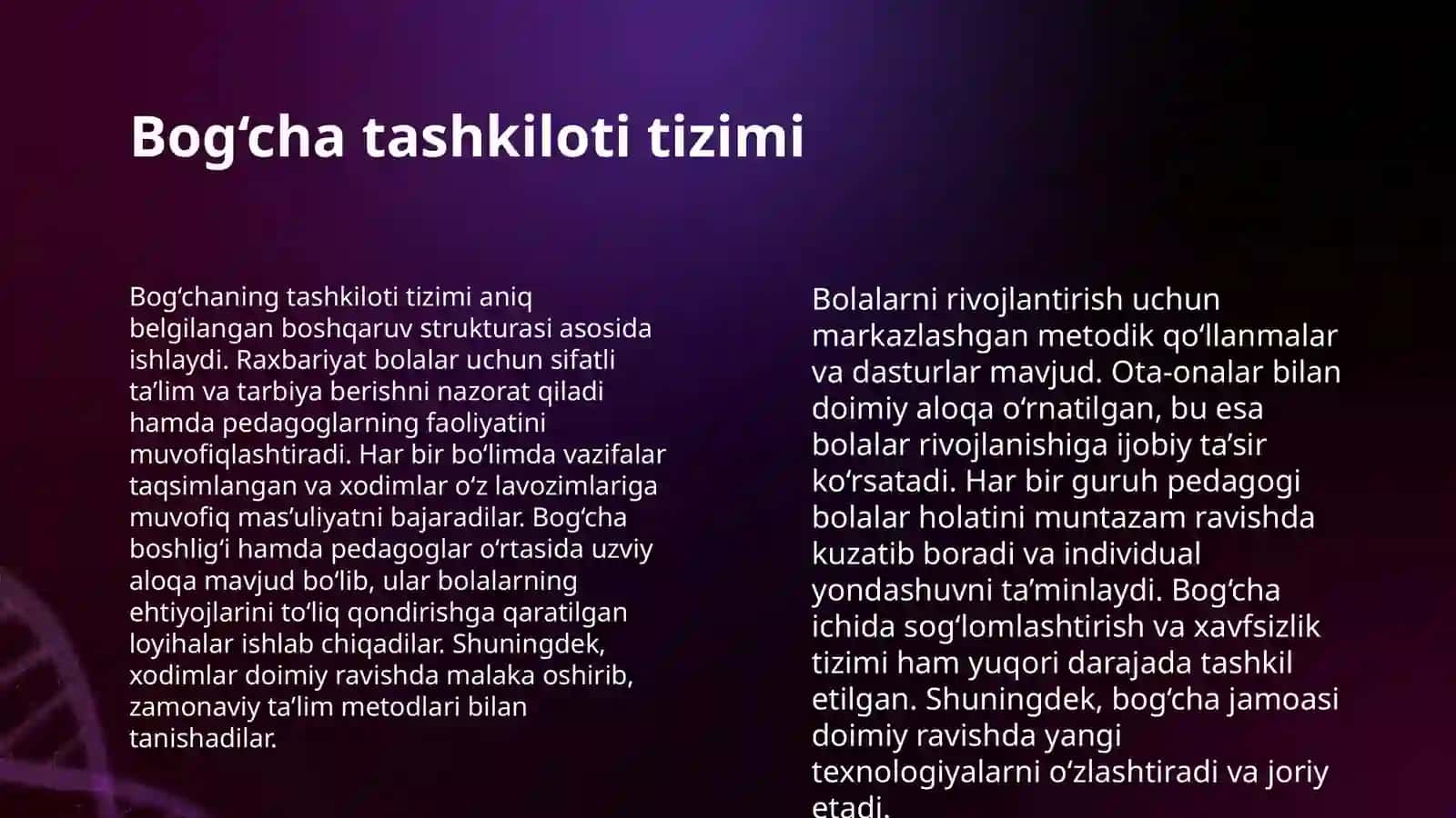 BOG‘CHADA MALAKAVIY AMALIYOT HISOBOTI 4
