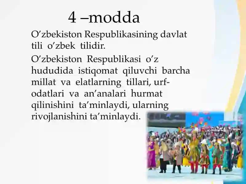 Konstitutsiyaviy islohatlar va ularning mazmun mohiyati 4