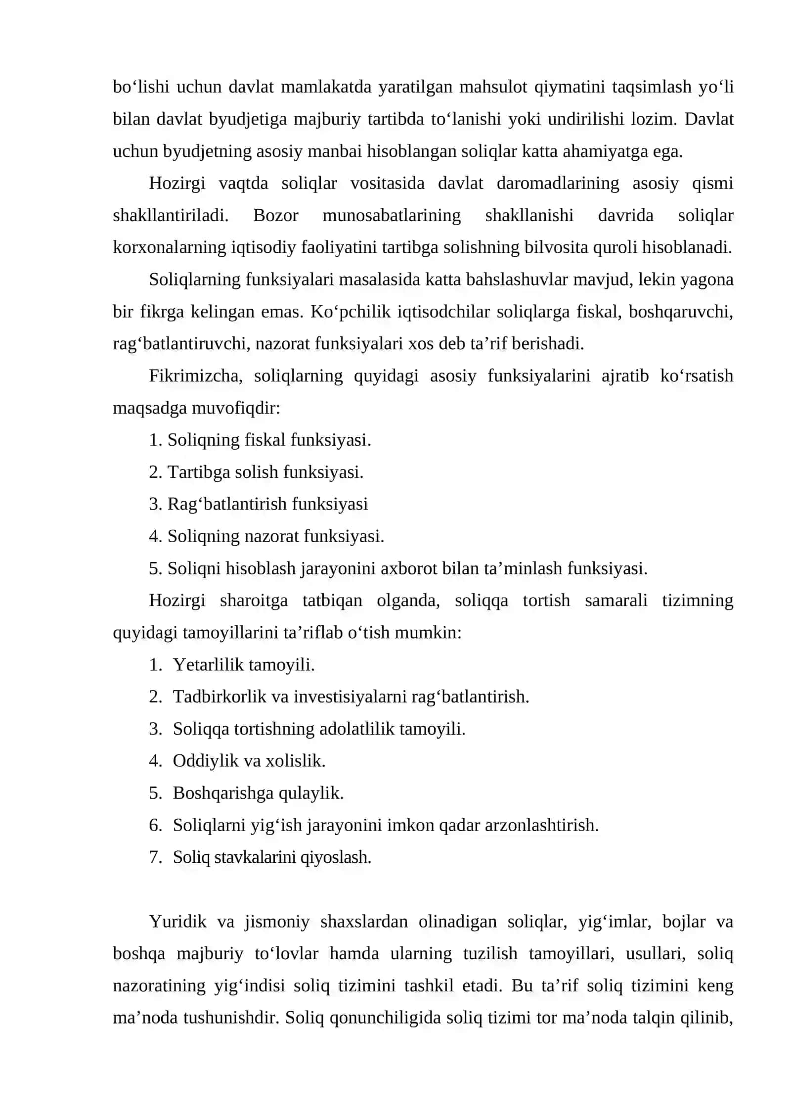 Soliqlar va soliqqa tortish 4