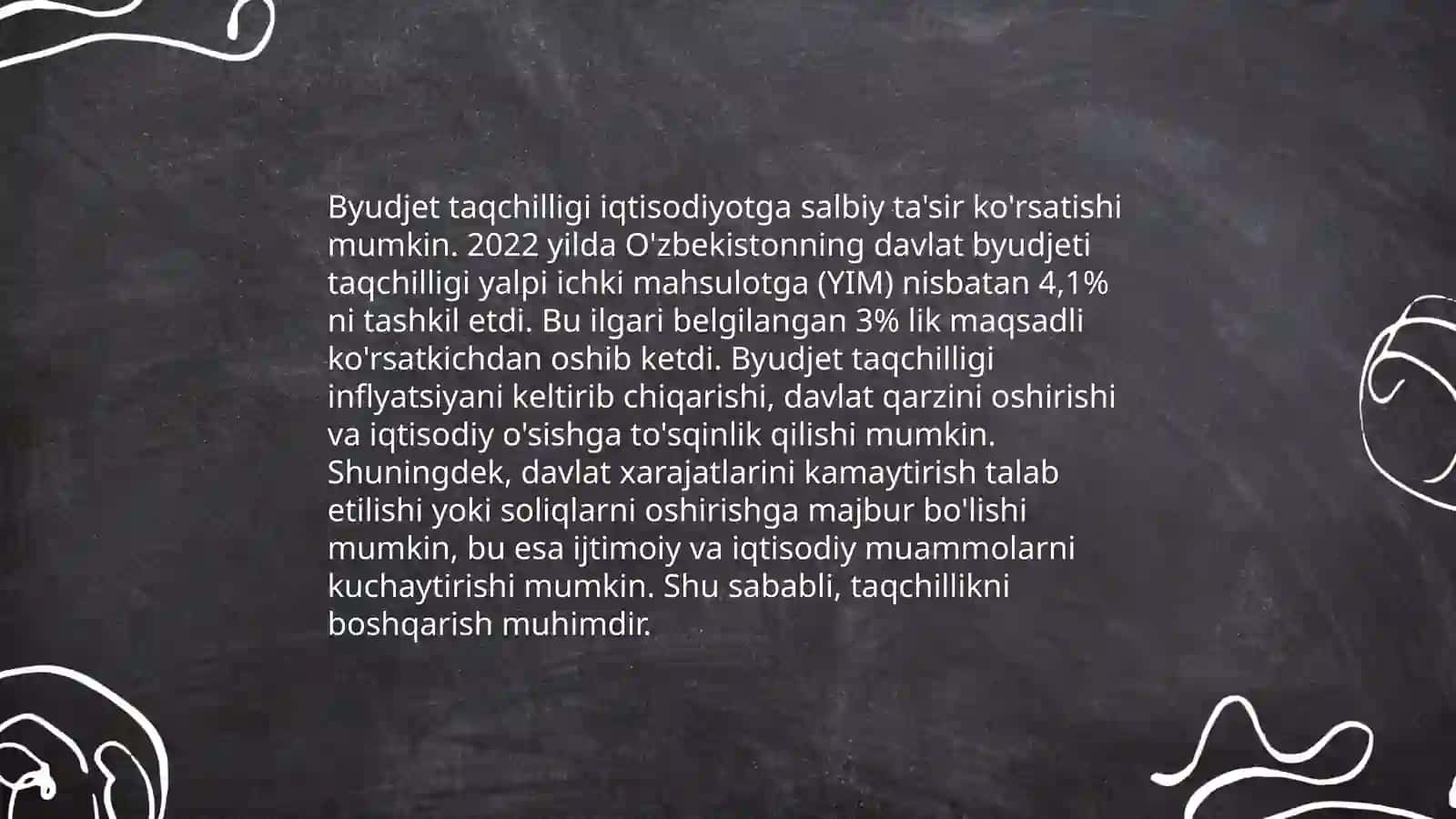 Mantar siyosa va fiskal siyosat haqida 4
