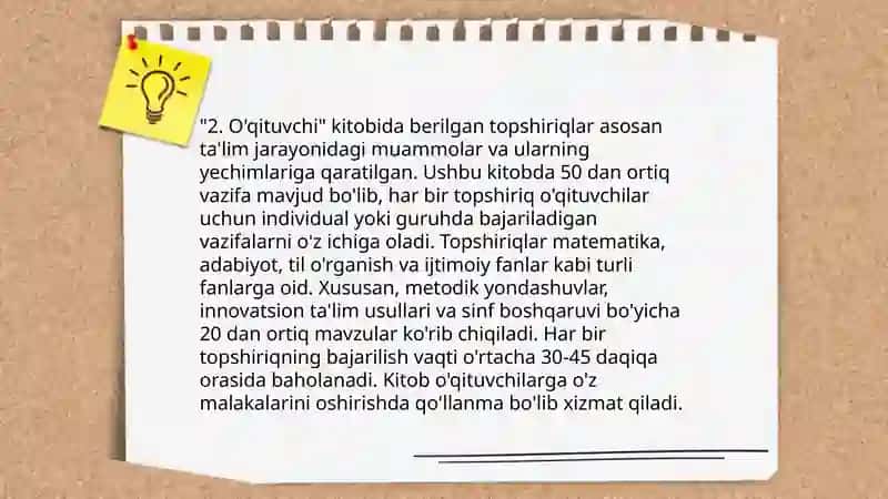 O'qituvchi kitobi 4