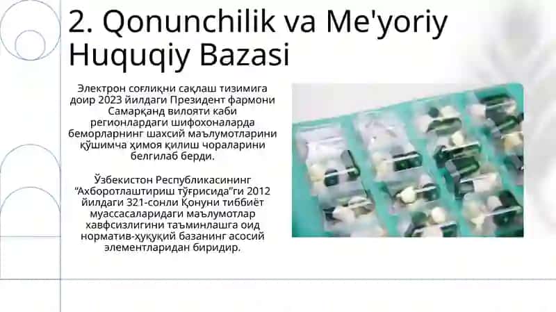 Tibbiyotda axborot xavfsizligi 4