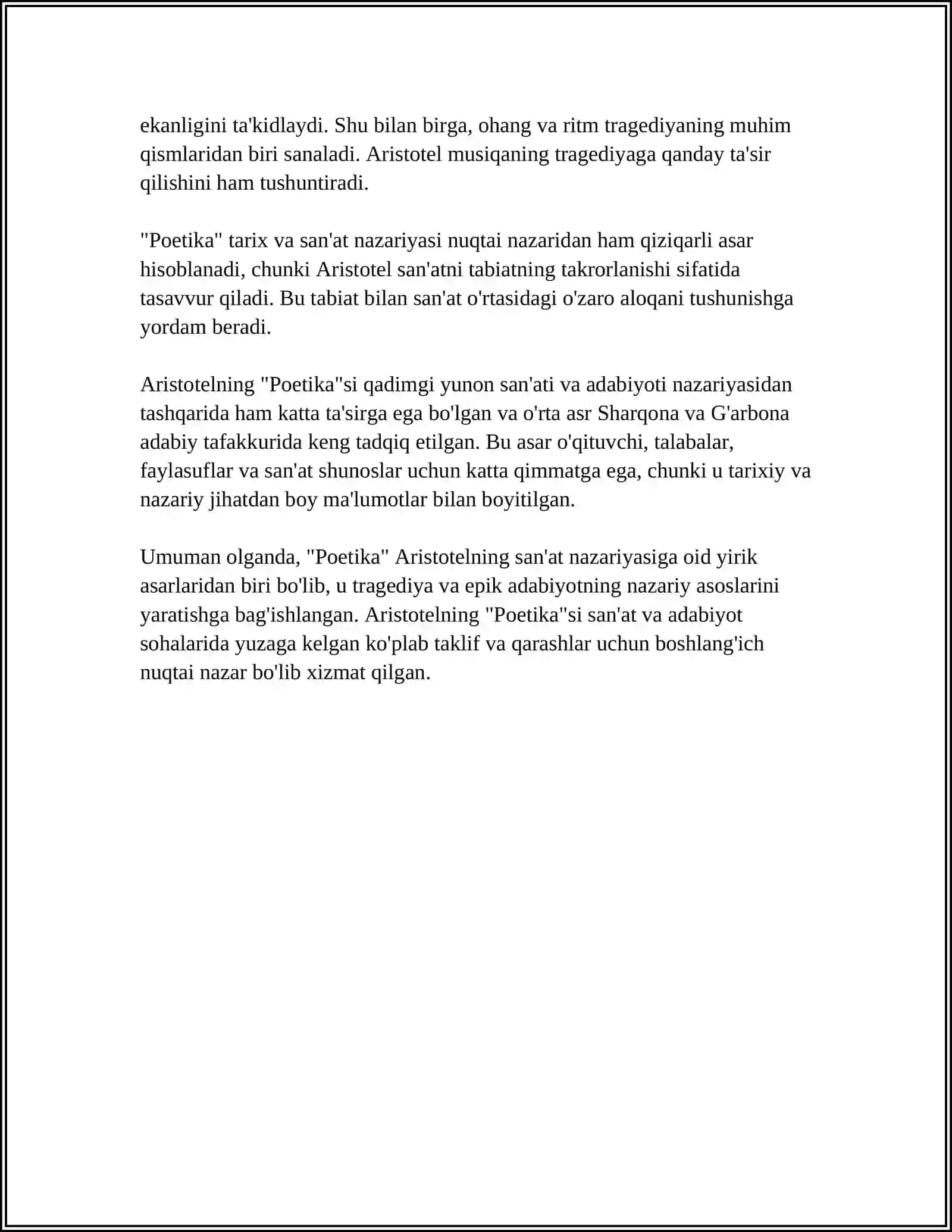 ARISTOTELNING POETIKA ASARI 4
