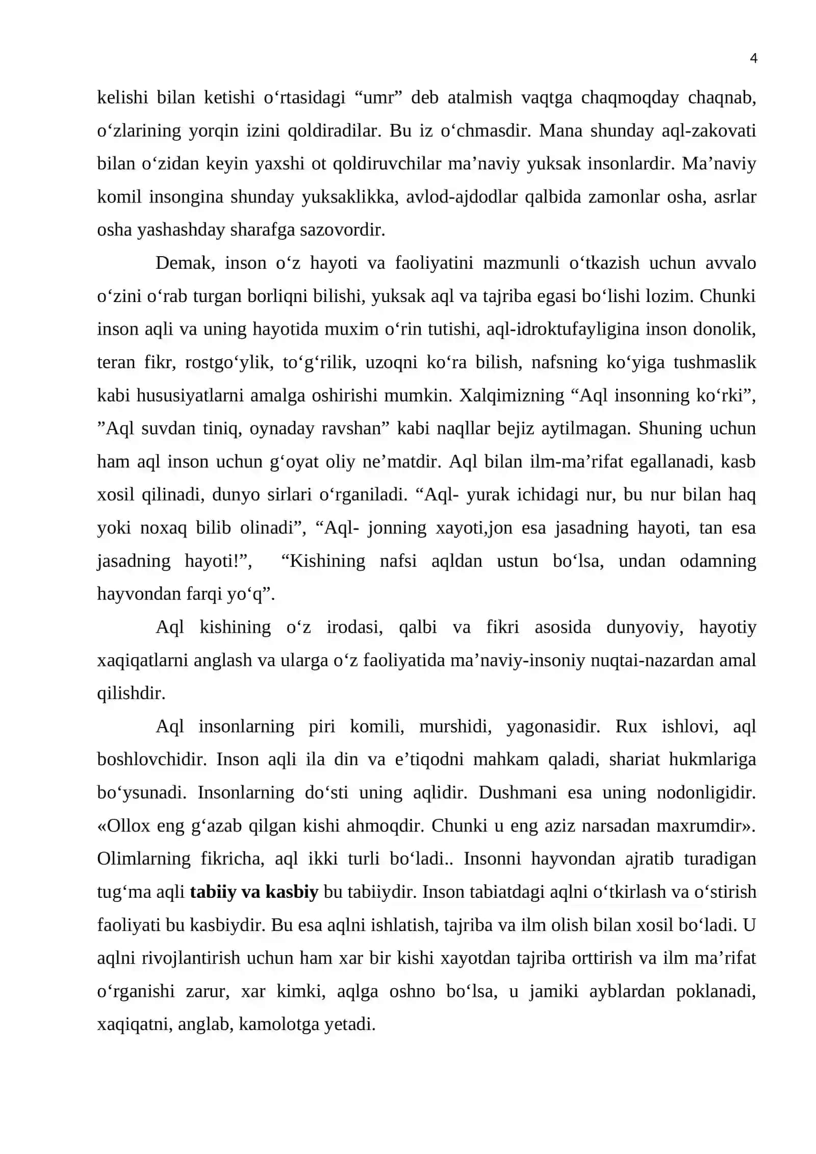 Boshlang‘ich sinf o‘quvchilarida aqliy tarbiyani shakllantirish yo‘llari (o‘qish darslari misolida) 4