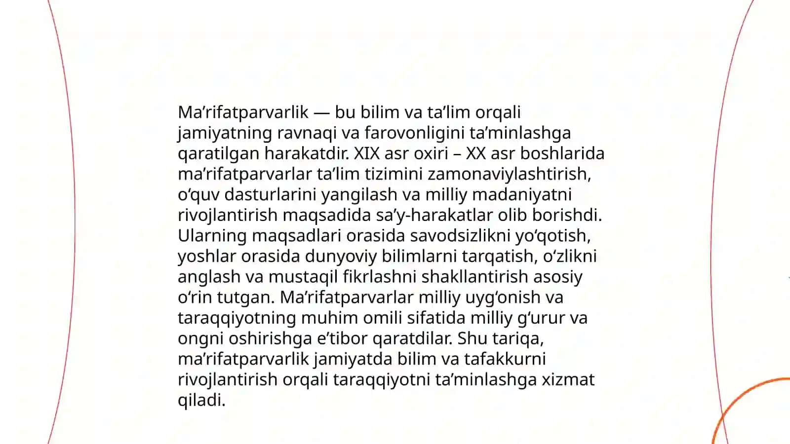 TURKISTONDA JADIDCHILIK VA MA’RIFATPARVARLIK G‘OYALARI 4