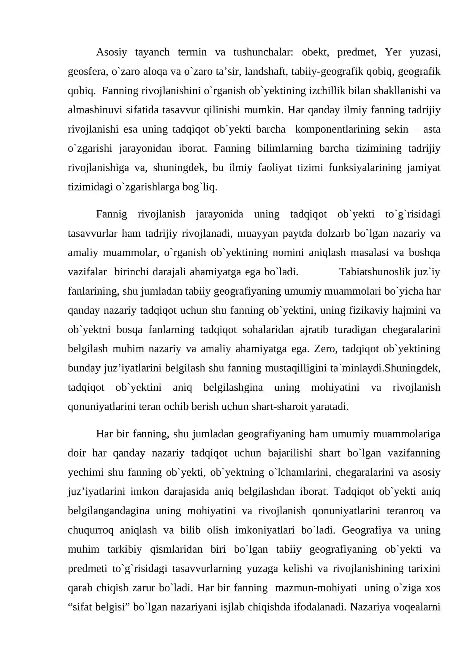 Geografik qobiq uning tuzilishi va rivojlanishi 4