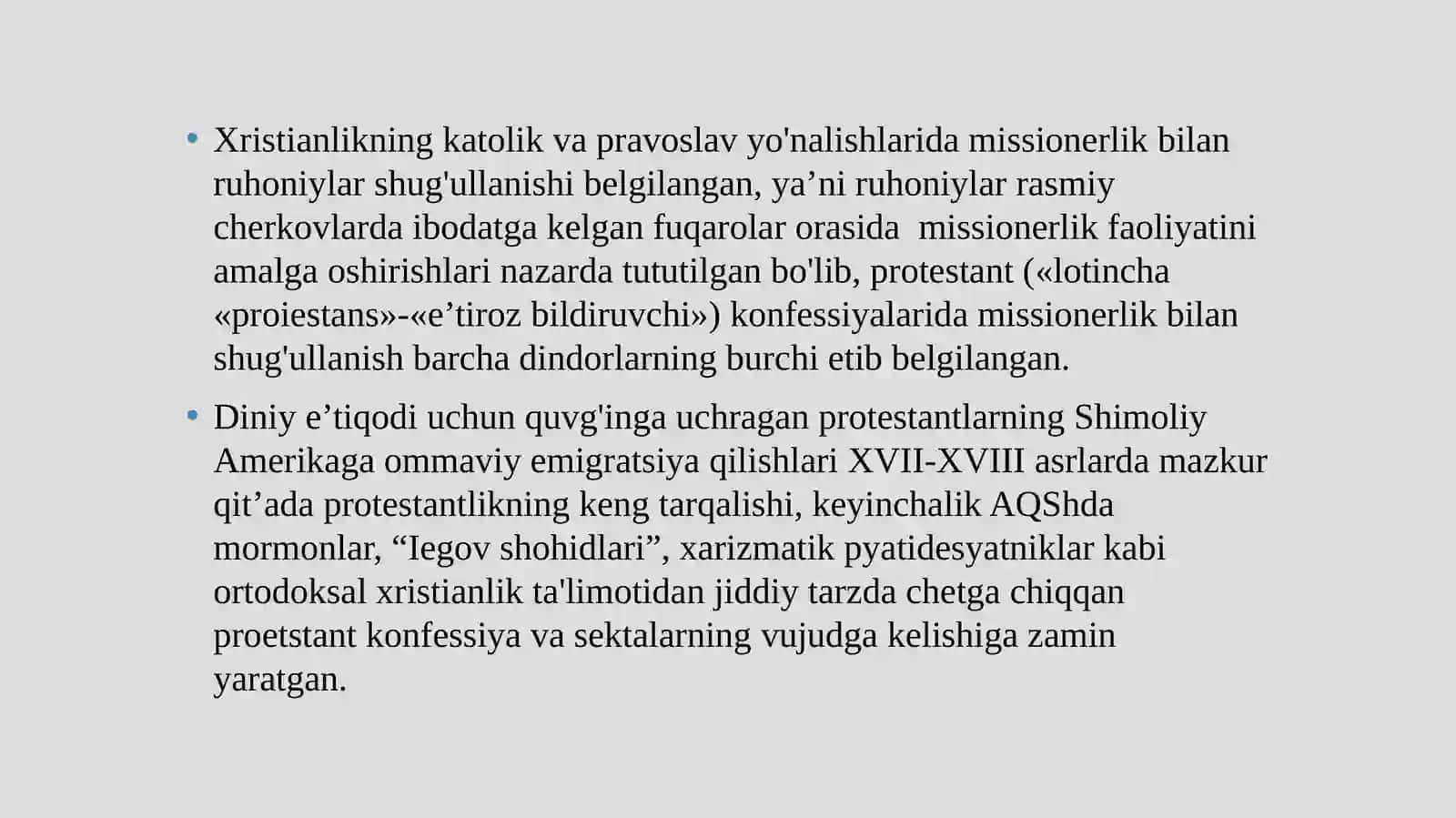 Missionerlik va prozelitizm, diniy ekstremizm va terrorizm: mafkura va amaliyot, ularga qarshi kurashstrategiyasi 4
