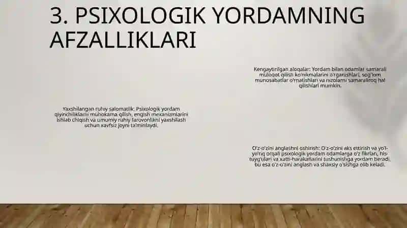 Psixologik Yordam Tushunchasi Va Turlari 4