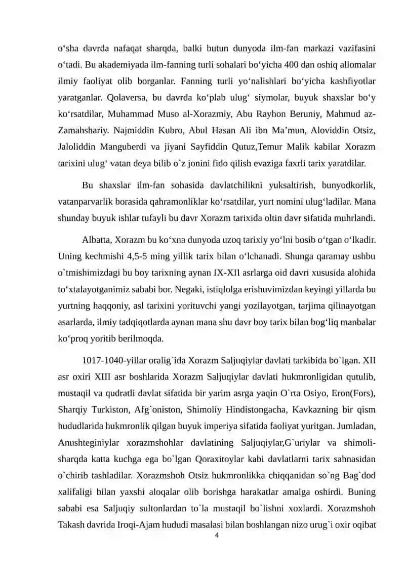 O‘rta Osiyo tarixi 4