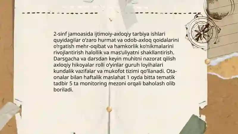 Maktabdagi tarbiyaviy ishlar tizimi 4