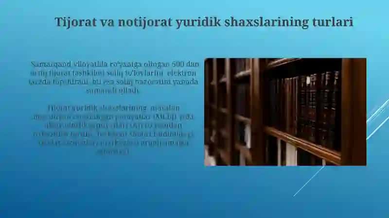 MChJning xususiyatlari va tashkil etilishi 4