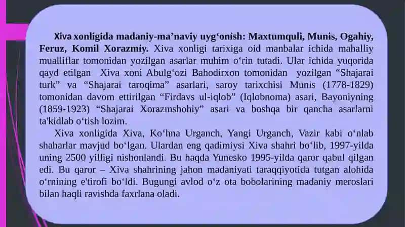 XONLIKLAR DAVRIDAGI IJTIMOIY-SIYOSIY MUHITNING TARBIYAGA TA’SIRI 4