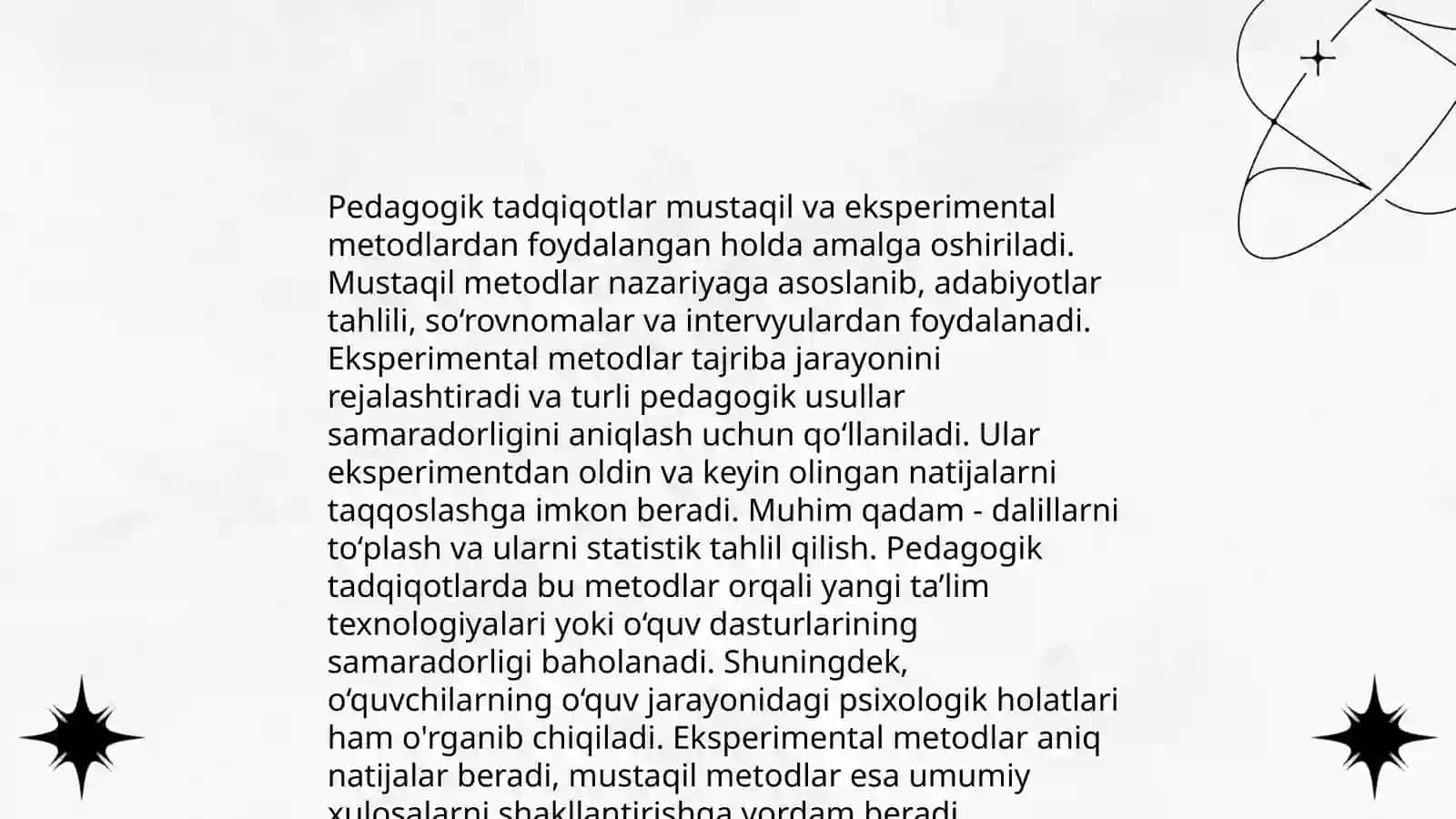 Kasbiy pedagogikaning ilmiy tadqiqot metodlari 4