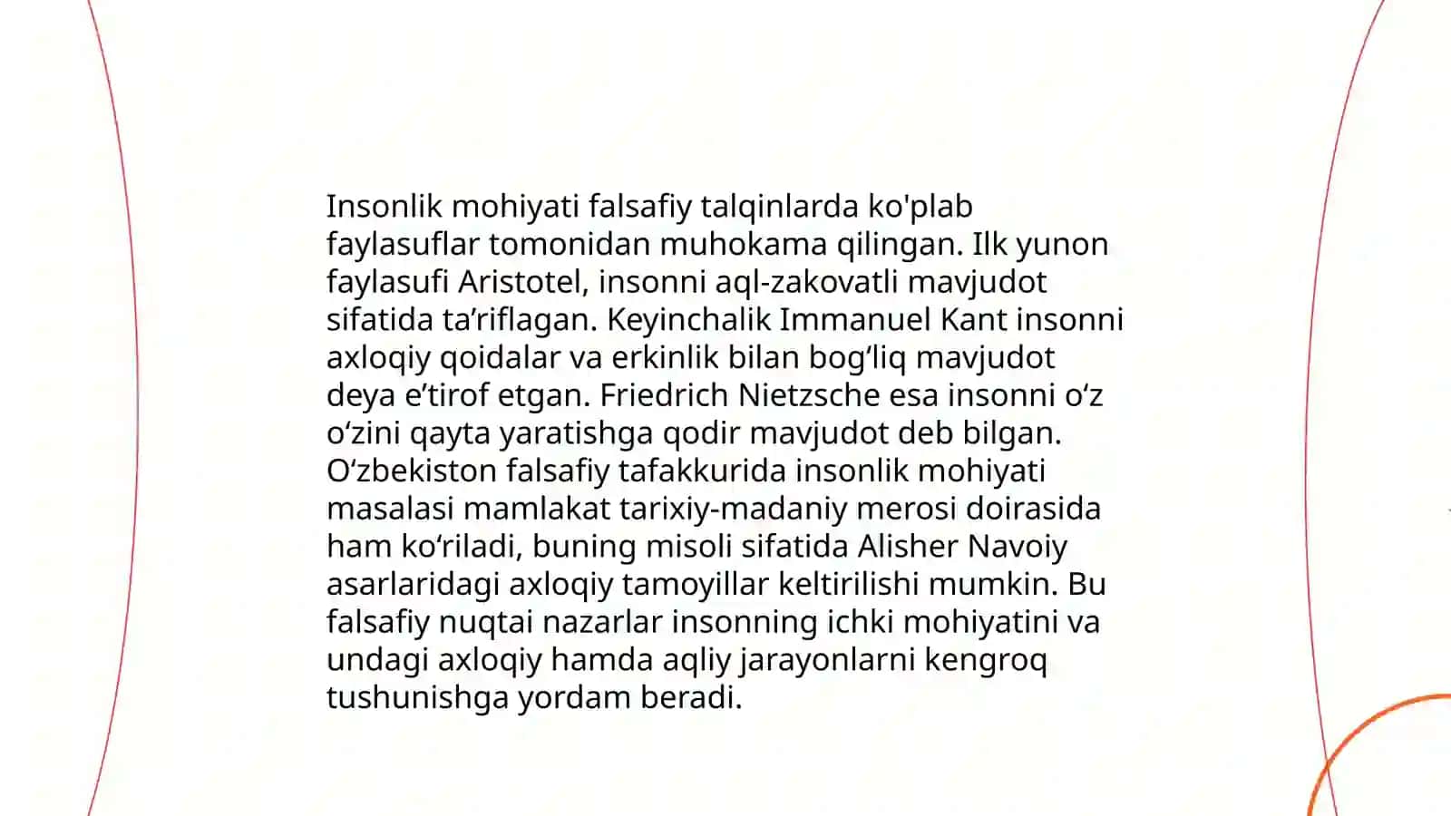 Insonning maʼnaviy kamolotida falsafiy dunyoqarashning oʻrni 4