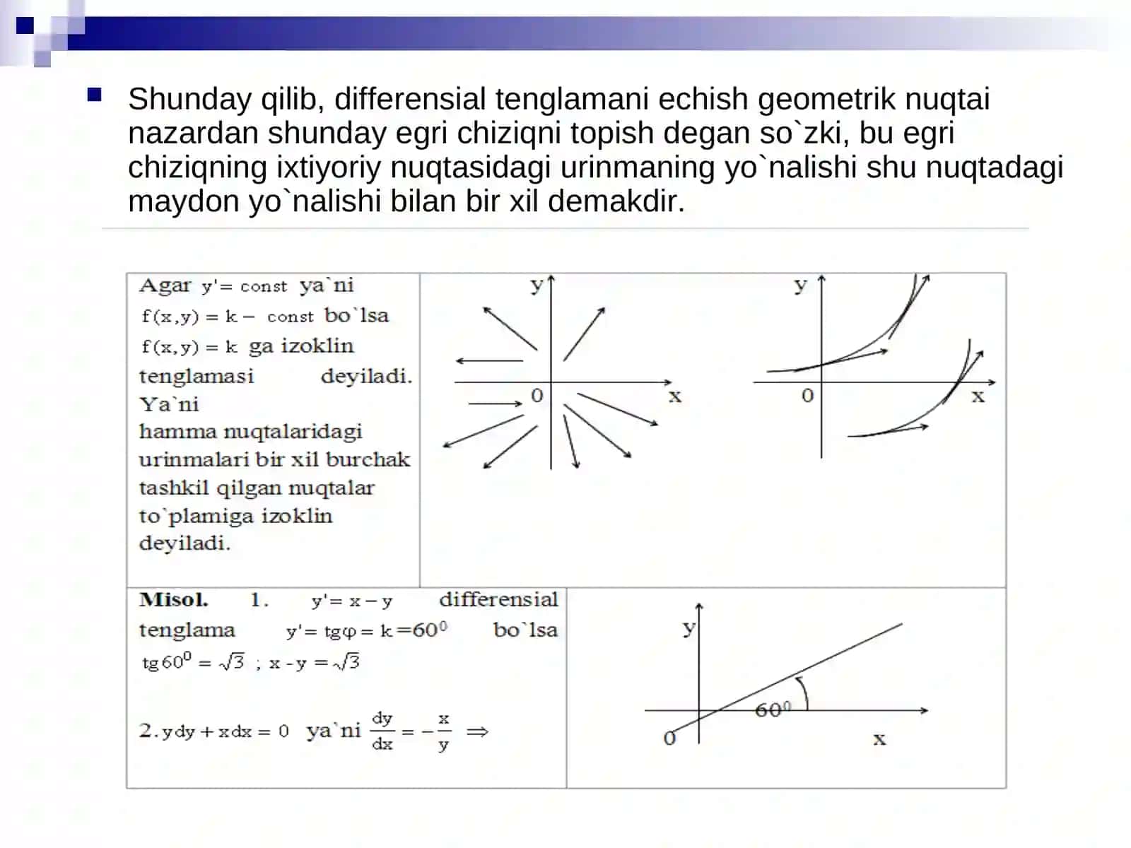 Birinchi tаrtibli diffеrеnsiаl tеnglаmаlаr 4