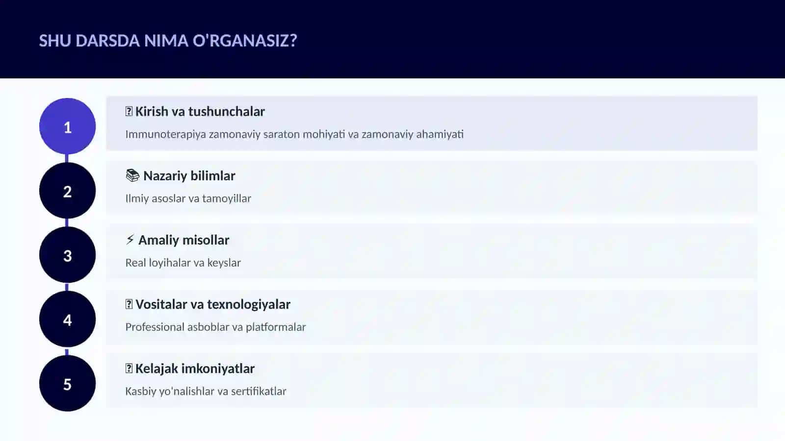 Immunoterapiya zamonaviy saraton 4