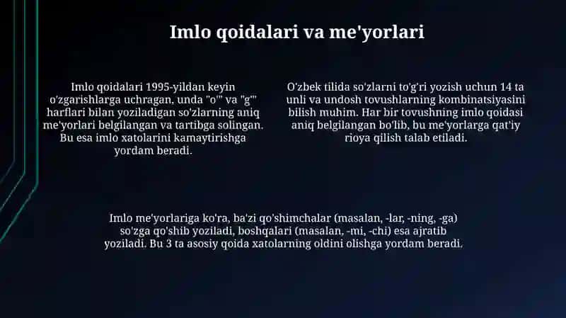 Imlo Tahlili 4