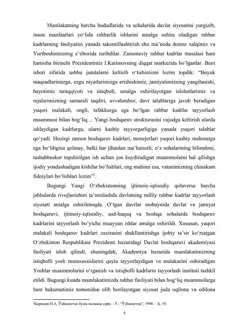 RAHBAR MA`NAVIYATINI YUKSALTIRISH USULLARI 4