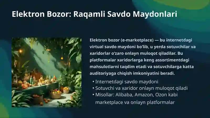 Elektron Biznes va Mobil-Tijorat: Kelajak Texnologiyalari 4