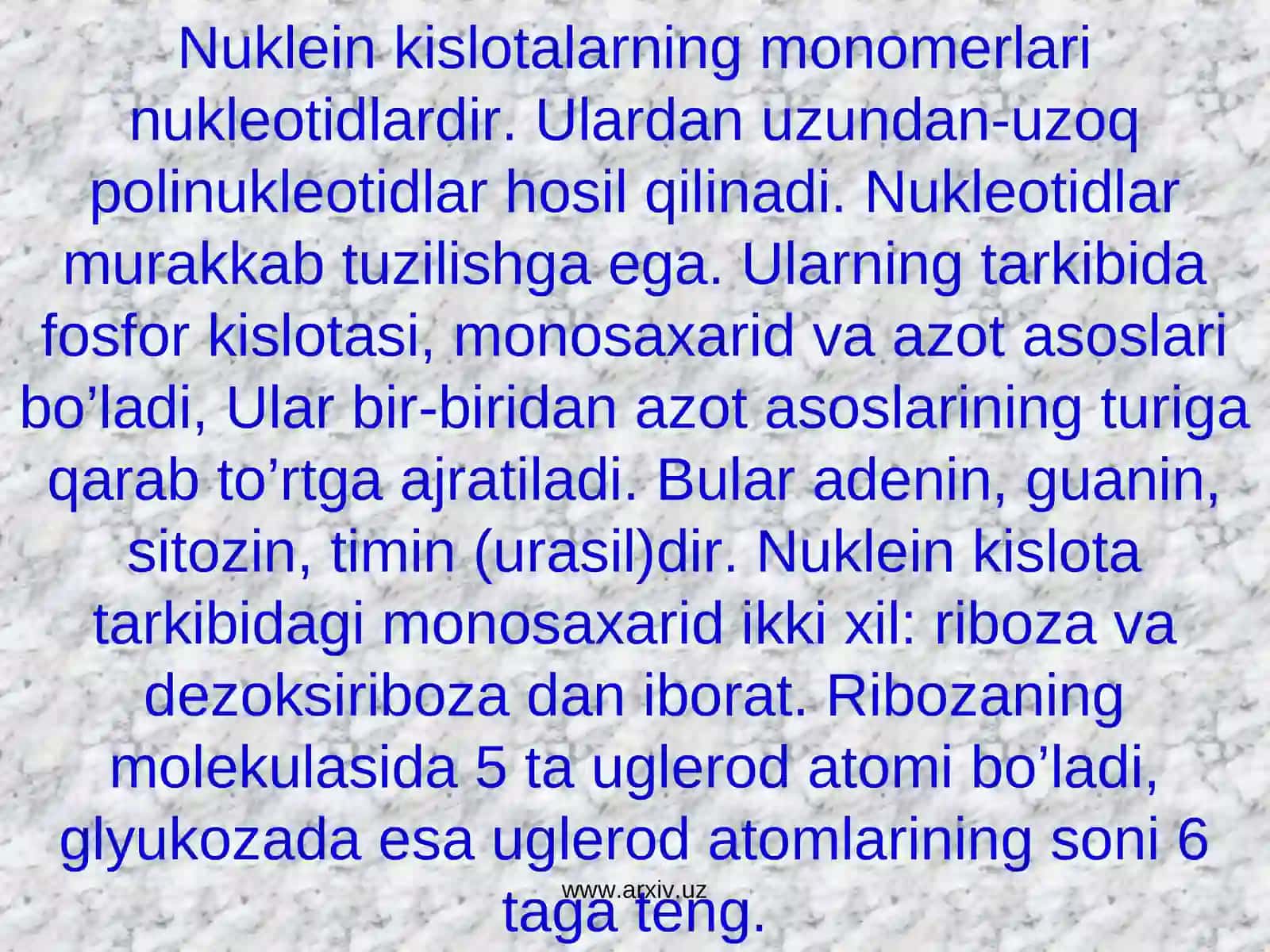 Nuklein kislotalar 4