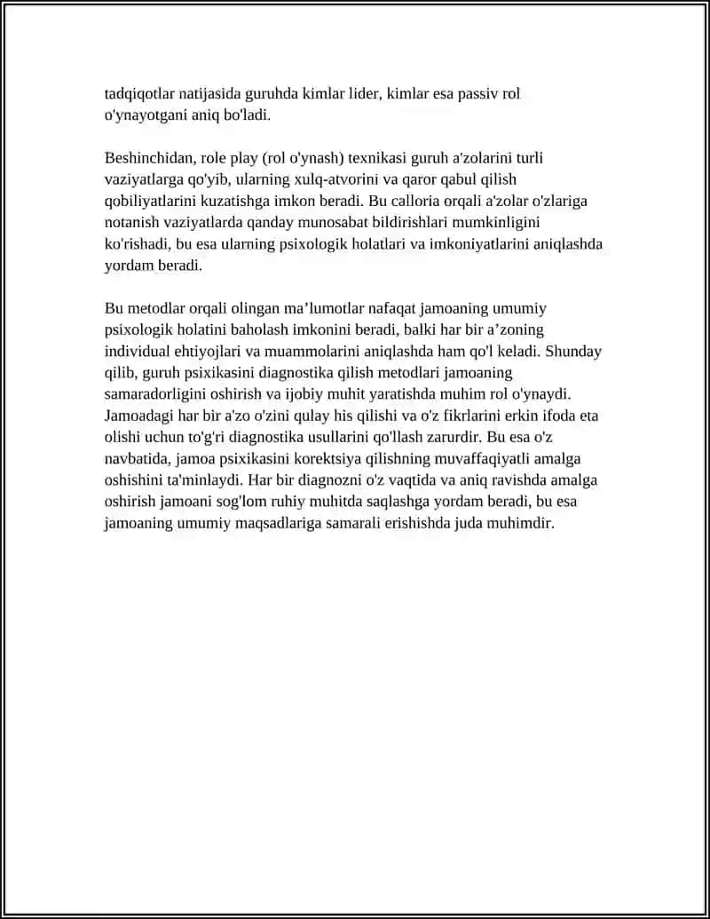 JAMOANING PSIXIKA KOREKSIYANING ASOSIY METODLARI 4