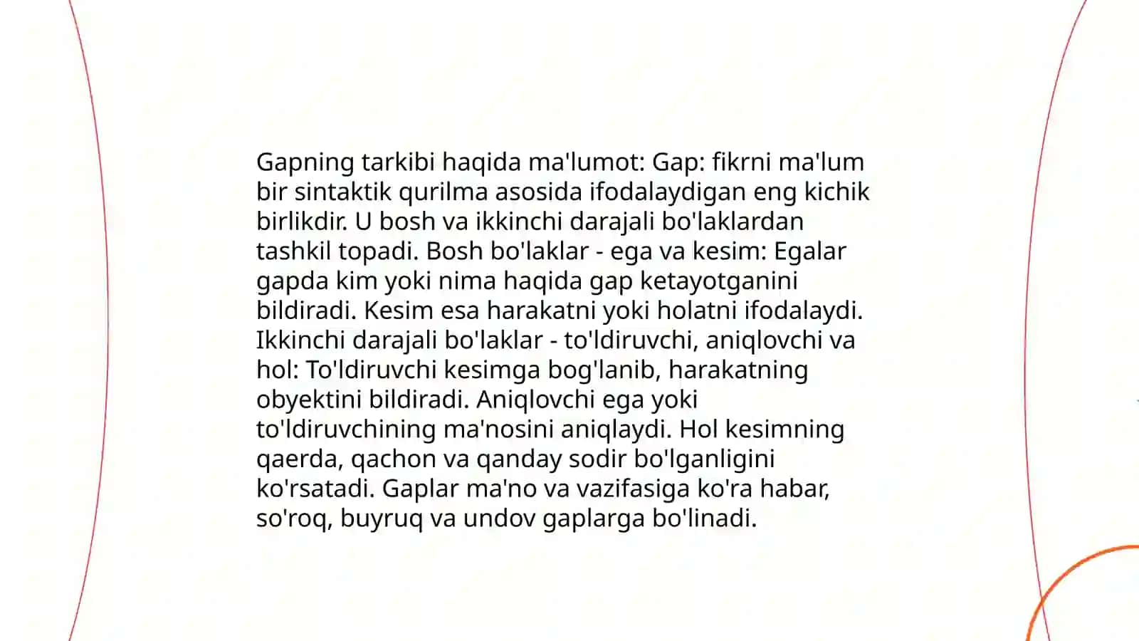 Shamuradova Omina Gap va uning turlari 4