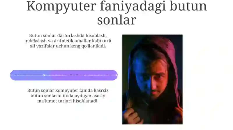 Nomanfiy butun sonlar 4