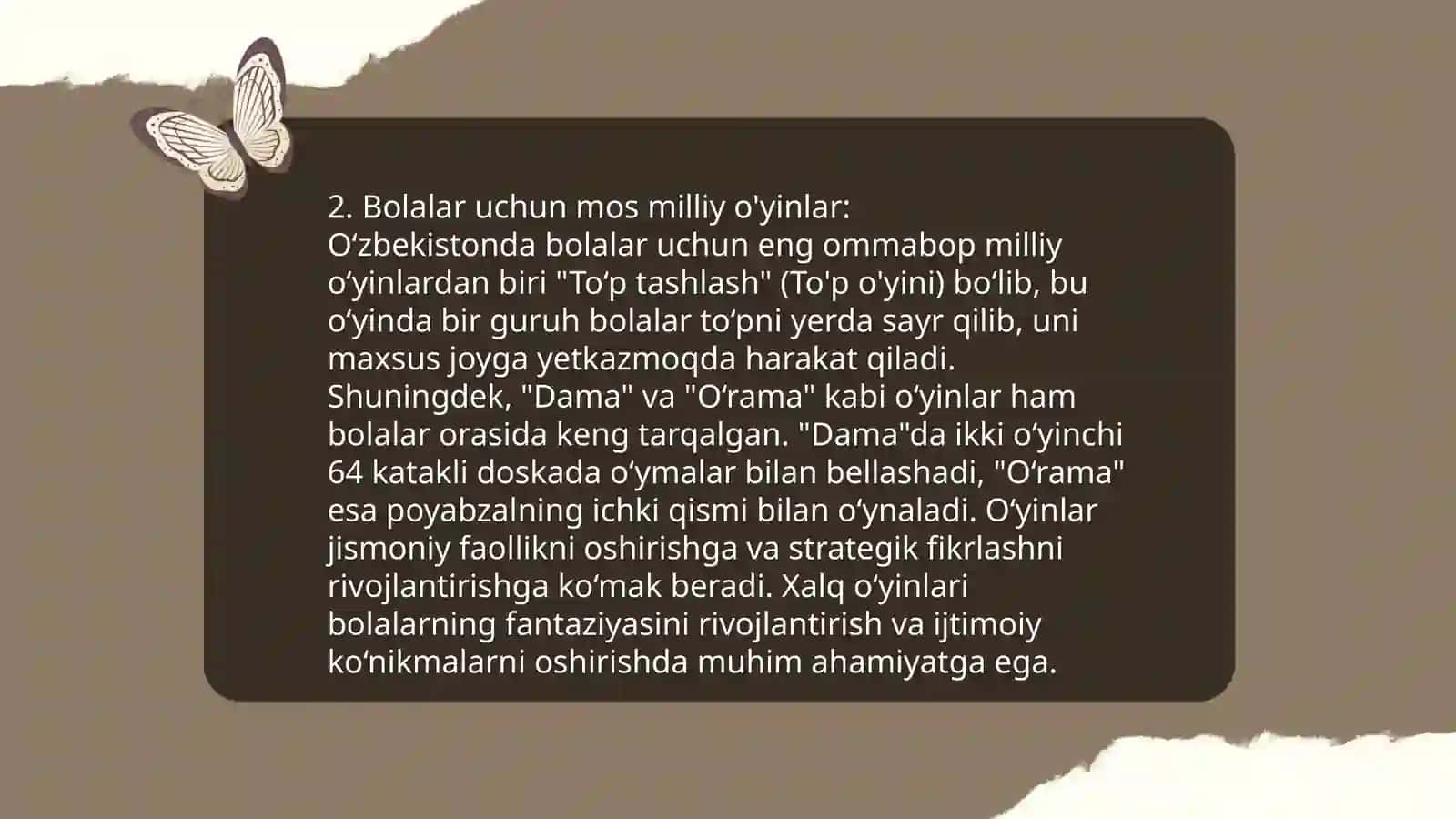 Milliy va harakatli òyinlarni òrgatish 4
