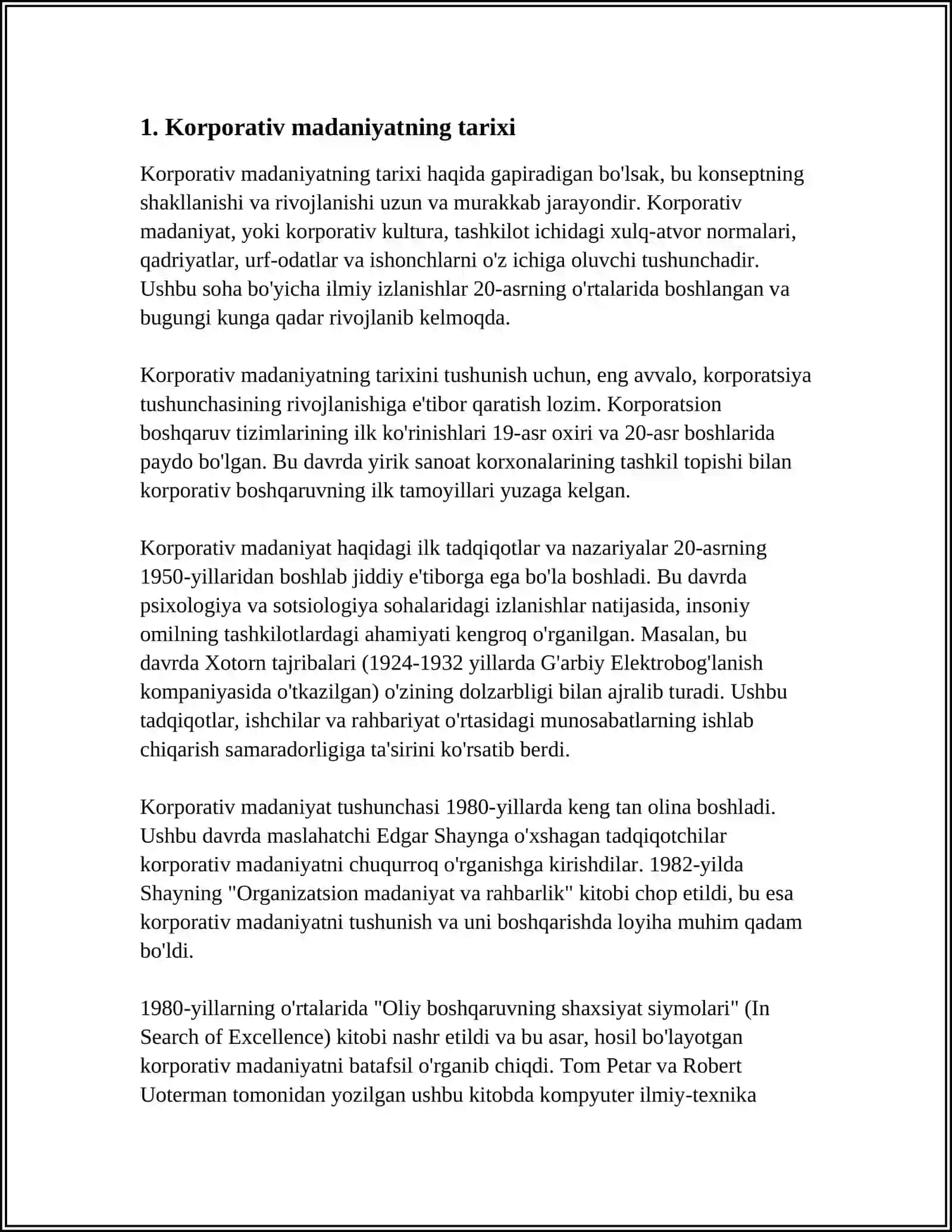 KORPORATIV MADANIYAT.BOSHQARUVNING RASMIY VA NORASMIY TURLARI 4