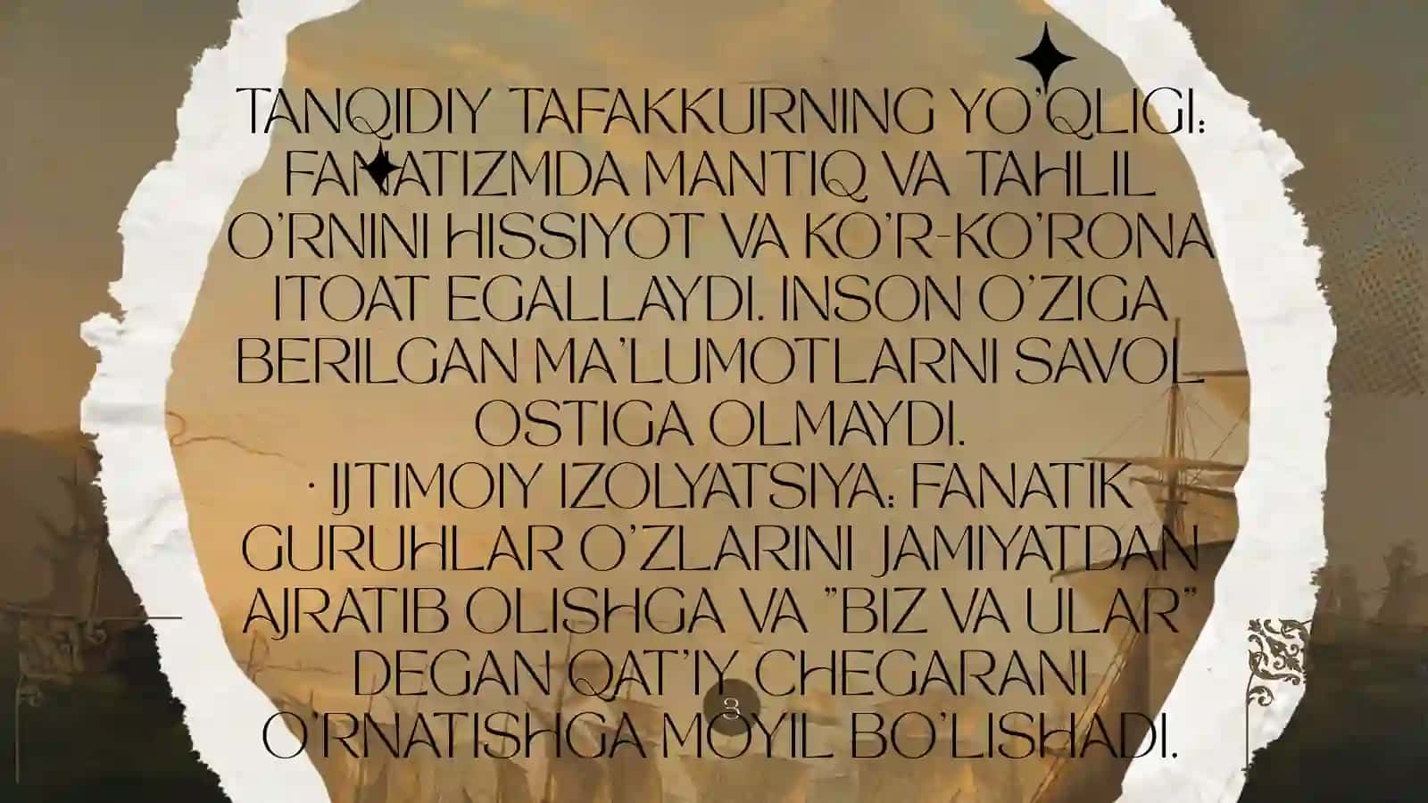 Diniy Fanatizmning Asoslari va Manbalari 4