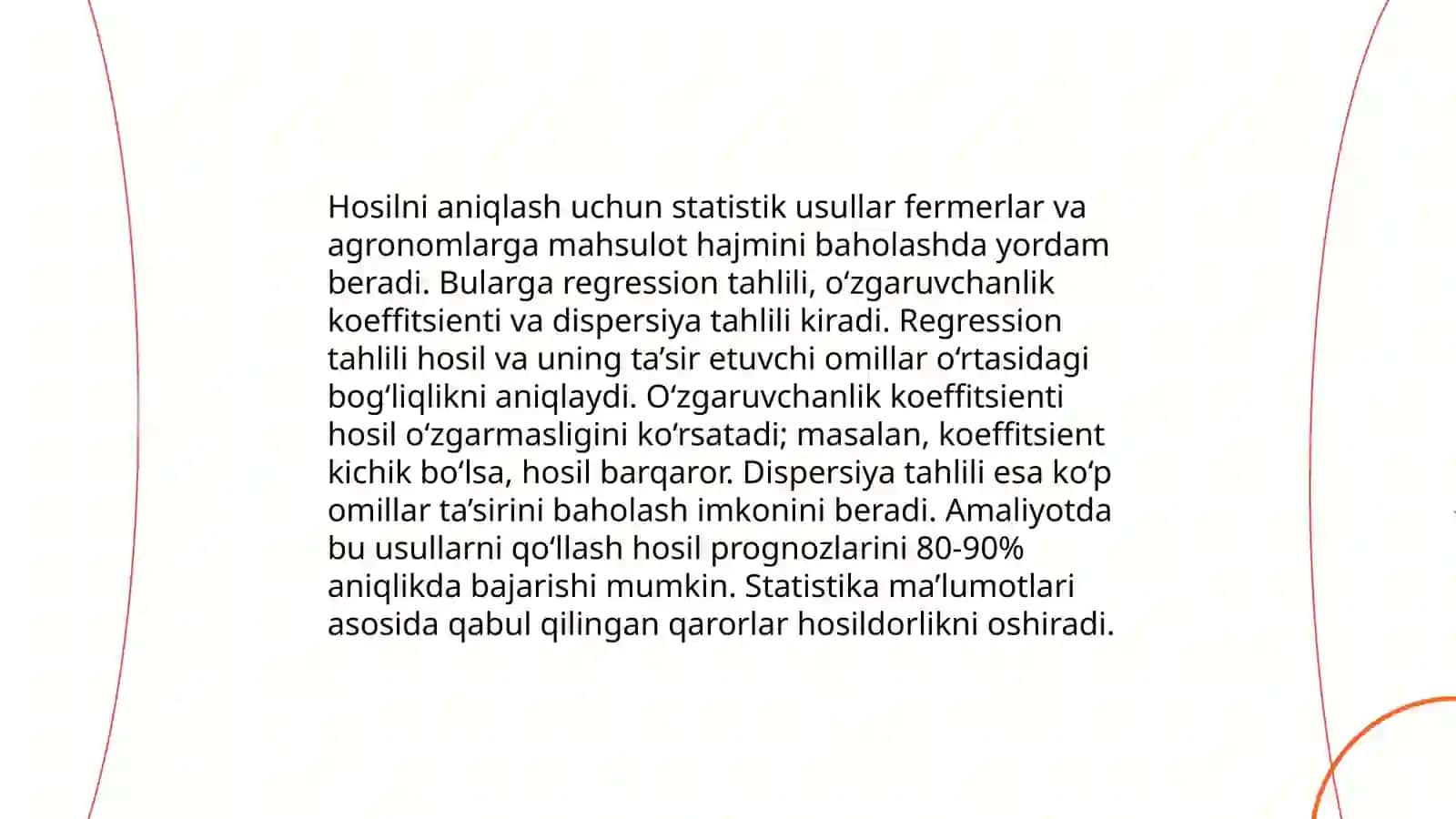 Bogʻlarda hosilni aniqlash usuli 4