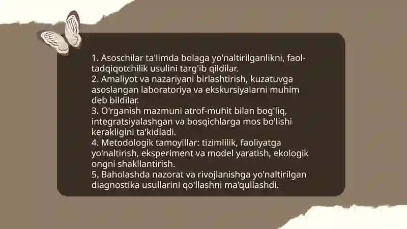 Tabiat bilan tanishtirish nazariyasi va texnologiyalari fanining asoschilari 4