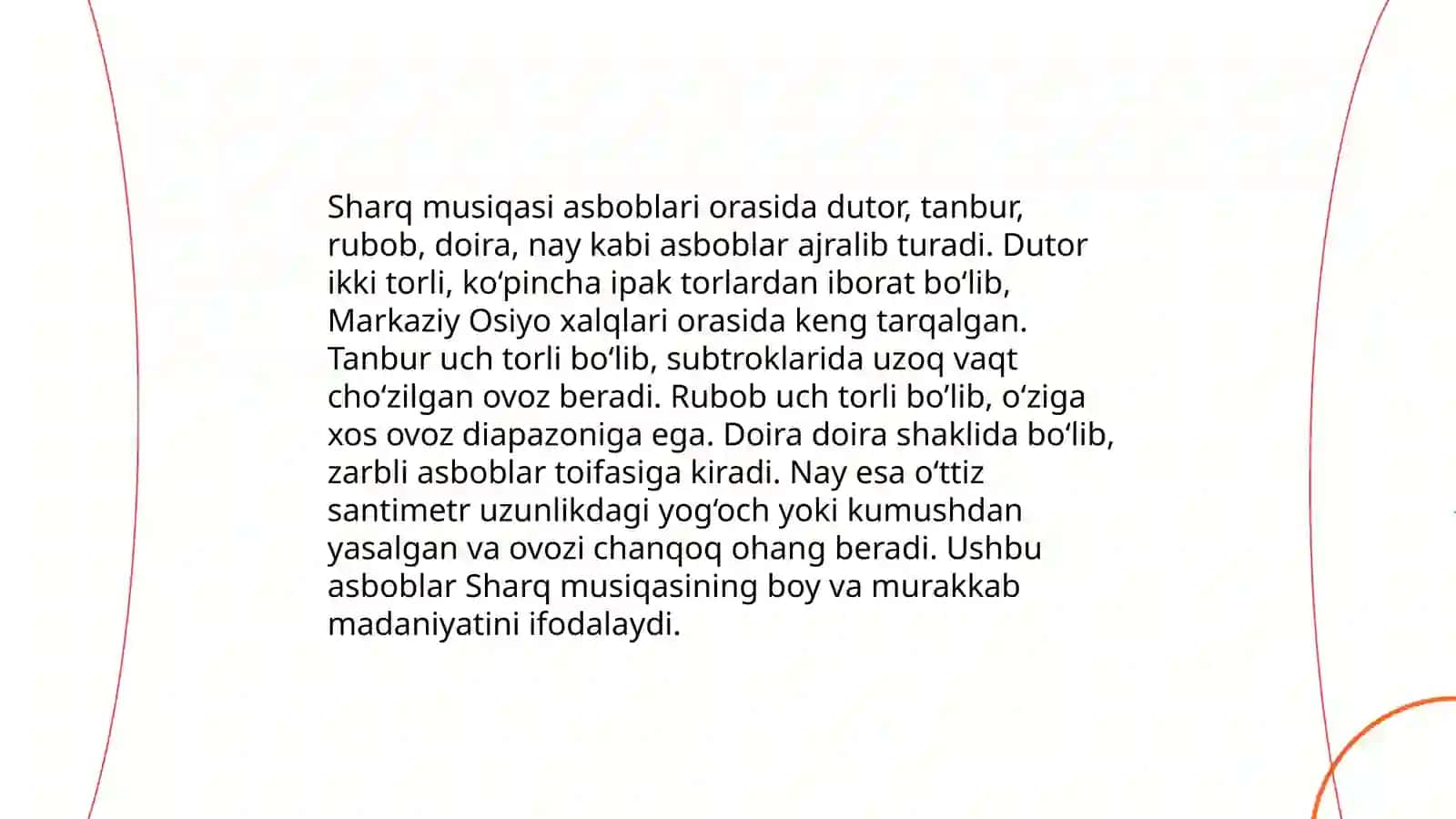 Sharq xalqlari mumtoz musiqasi 4