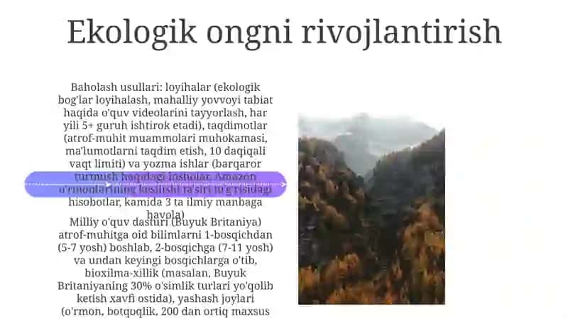 Ilk qadam davlat o'quv dasturida tabiat va atrof olam bilan tanishtirish mazmuni 4