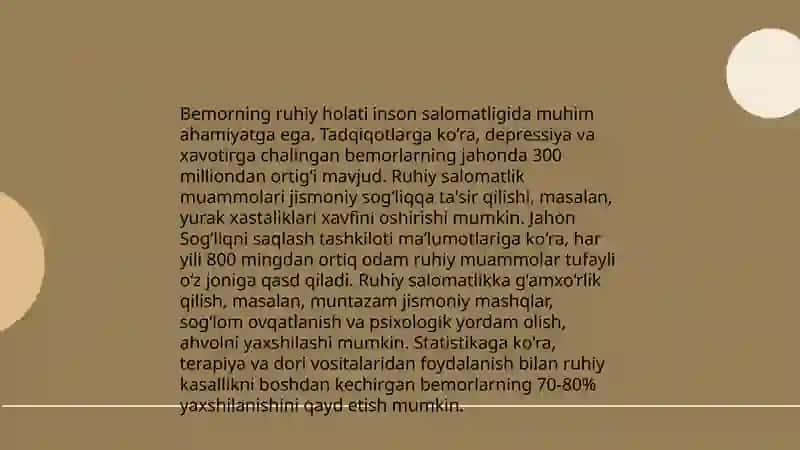 Yo'qotish sabablari 4
