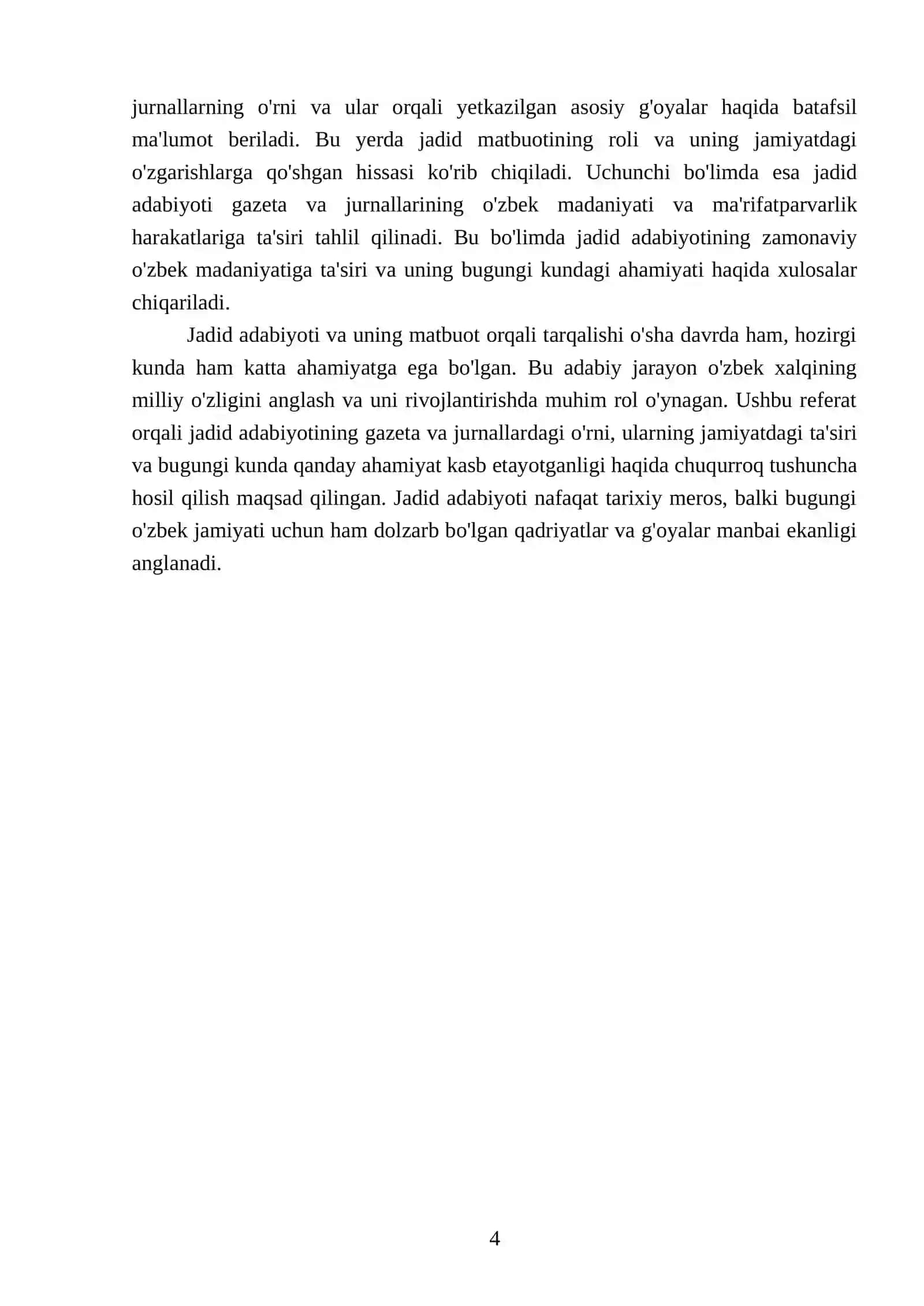 NODIRNING DINSHUNOSLIK FANIDAN TAYYORLAGAN REFERATI 4