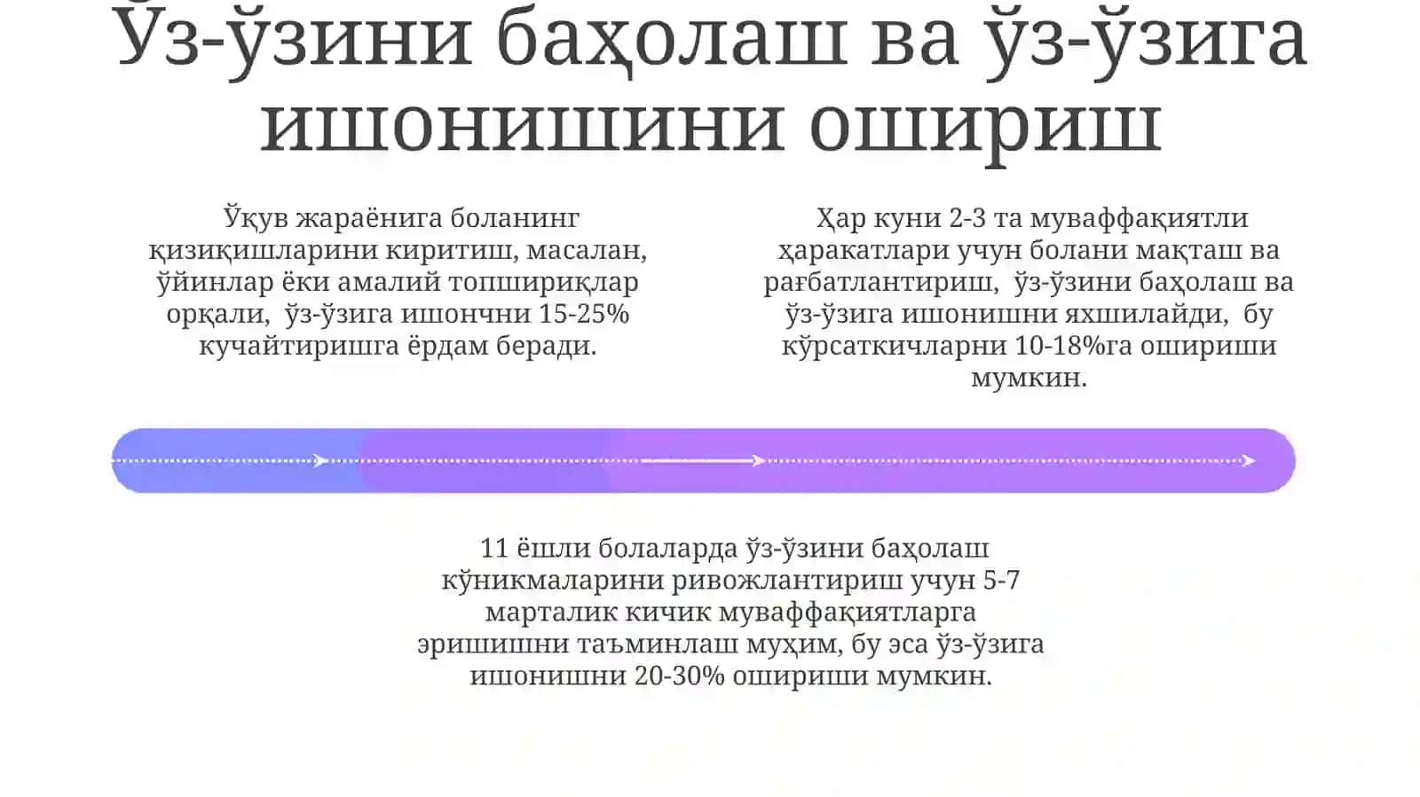 Akademik sohalar davrjo'lanishdan ortqali 11 yoshli bolalar bilan ishlash 4