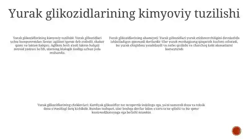 Yurak Glikozidlarining Kimyoviy Tuzilishi Va Ahamiyati 4