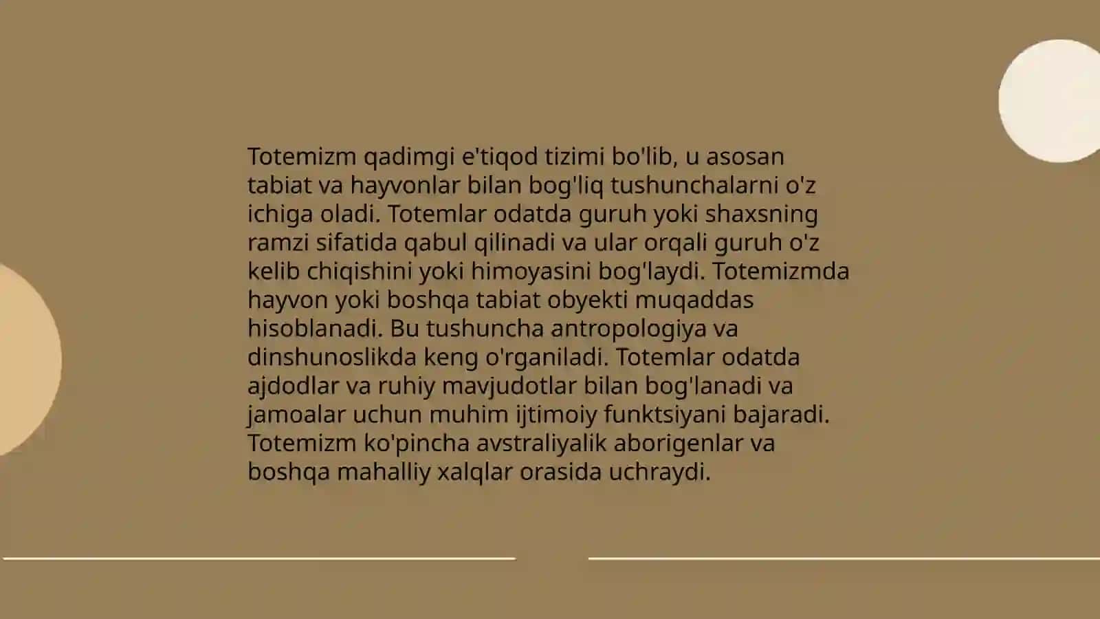 Totemizm dini 4