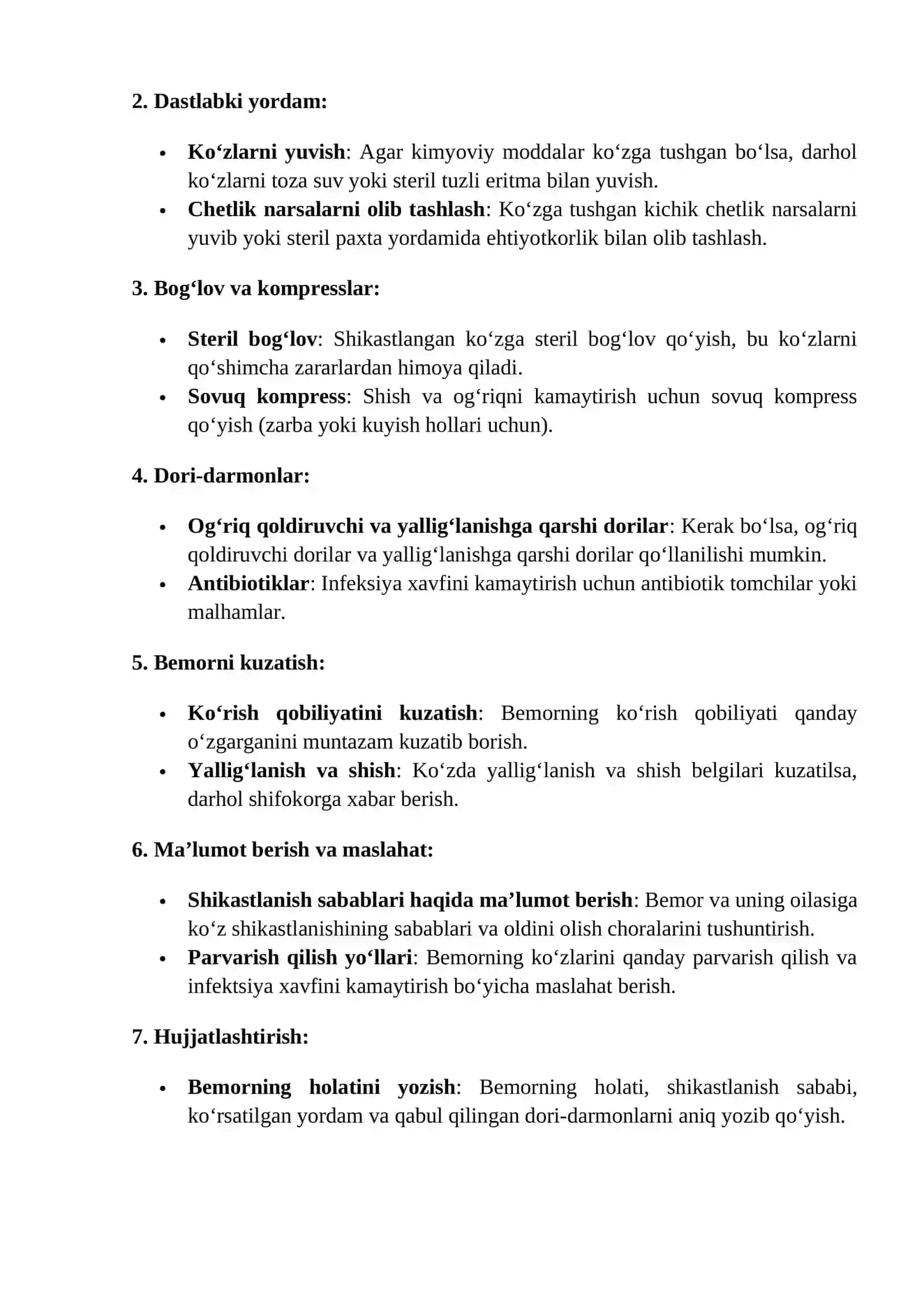 Koruv azosining shikastlari 4
