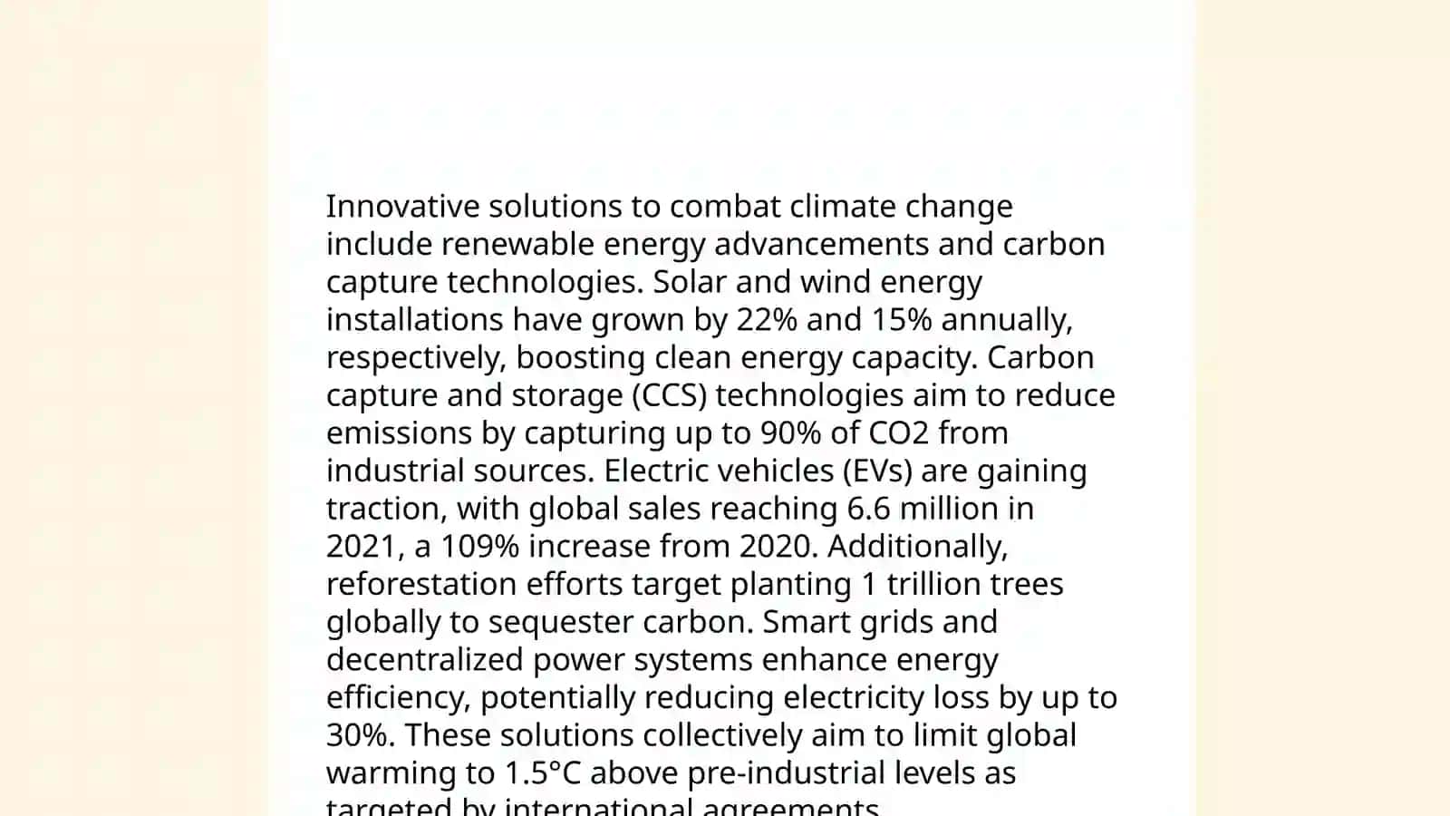Climate change 4
