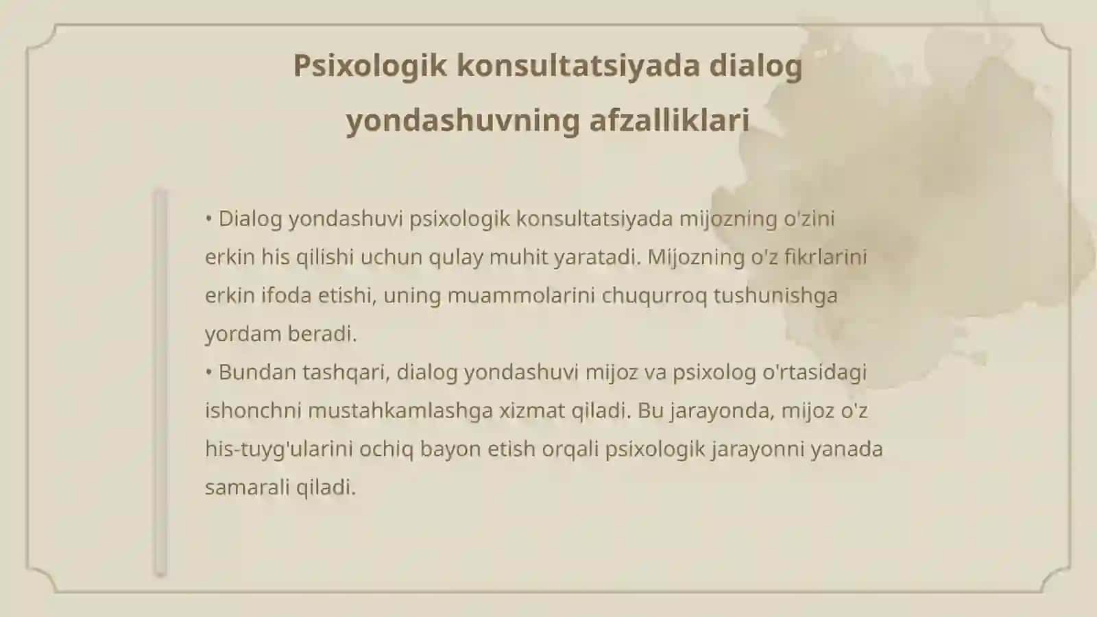 psixologik konsultatsiyada dialog yondashuv mohiyati 4