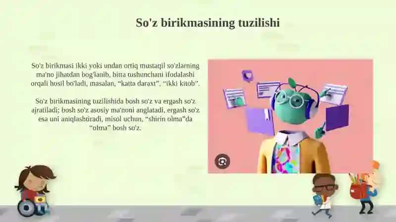 So'z birikmasi 4