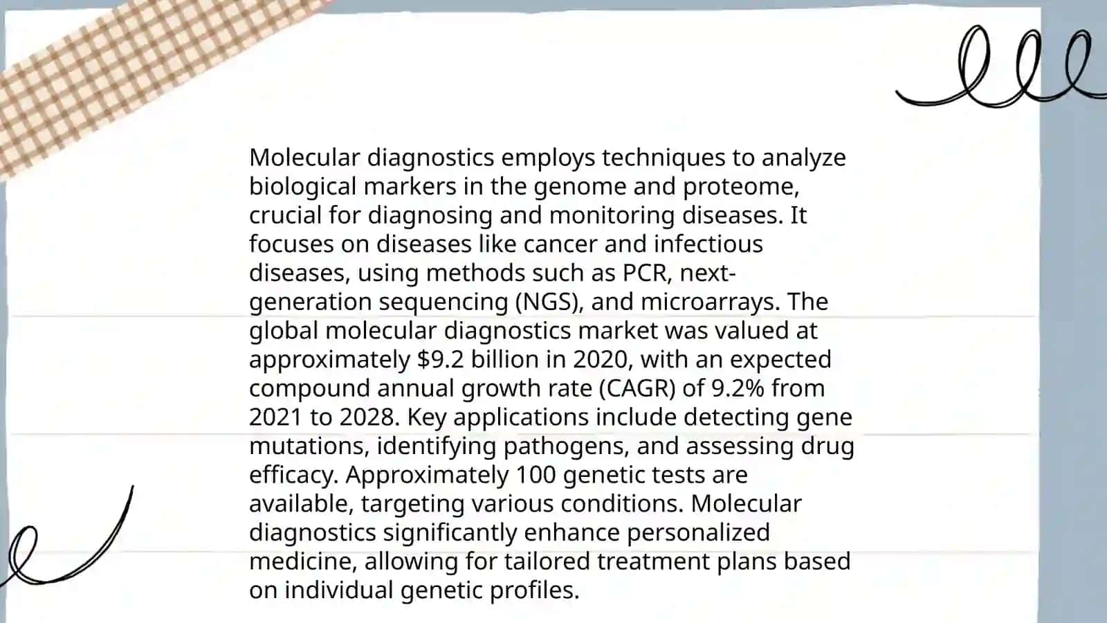 Diagnostic technologies 4